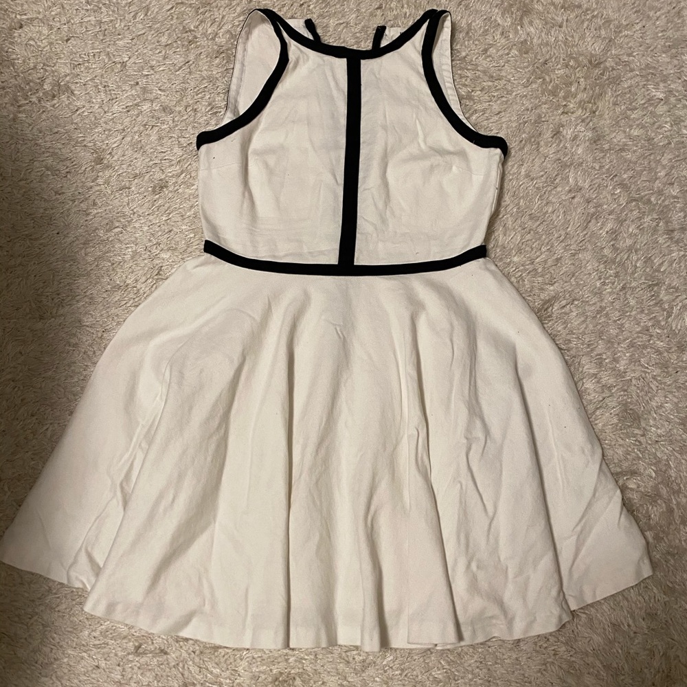 White formal dress